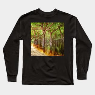 Jungle Trees in the swamp Long Sleeve T-Shirt